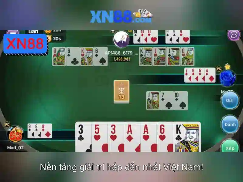 XN88: Nhìn nhanh về nền tảng cá cược trực tuyến phổ biến Giao diện nhà cái hoàn hảo